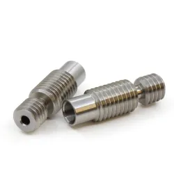 Garganta All Metal V6 de acero inoxidable con rosca M6/M7 para filamento de 1,75 mm