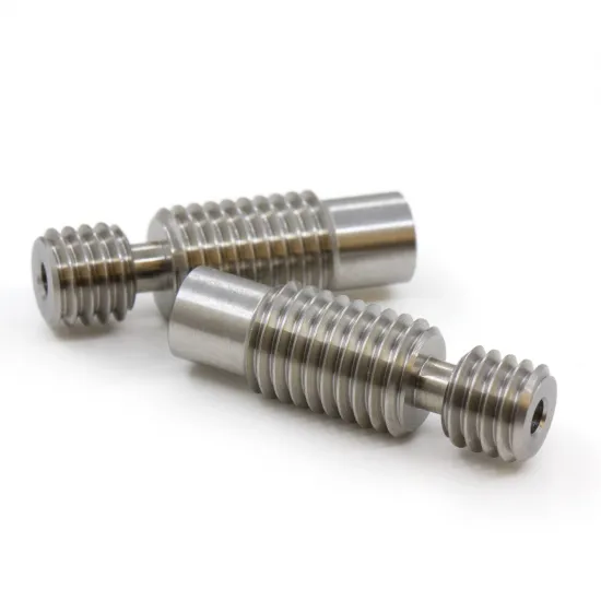 Garganta All Metal V6 de acero inoxidable con rosca M6/M7 para filamento de 1,75 mm