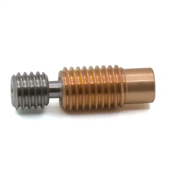 Garganta bimetálica All Metal tipo V6 M6/M7 para filamento de 1,75 mm