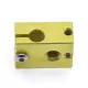 Bloque calefactor V6 Brass para sensores encapsulados de 3 mm, M6