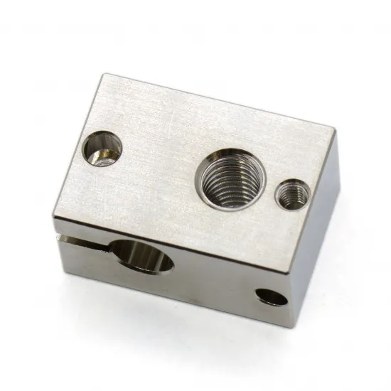 Bloque calefactor V6 Plated Copper para sensores de 3 mm, M6