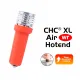 Hotend CHC XL - UHF - Ultra alto flujo - PT1000 - versión wr - wear resistance - resistencia al desgaste