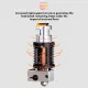 Dragon V2.0 SF Hotend - Flujo Estándar - Súper preciso y Alta calidad - Gran disipación de calor y resistencia - Garganta cerámica
