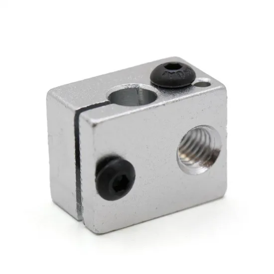 Bloque calefactor V6 para termistor, rosca M6, compatible con V5 y V6