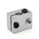 Bloque calefactor V6 para termistor, rosca M6, compatible con V5 y V6