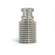 Disipador V6 para extrusión Bowden con rosca M7 y guía para tubo PTFE