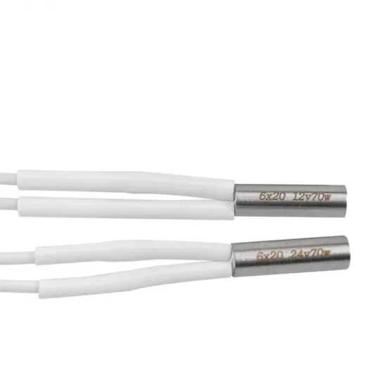 Cartucho calefactor 24 V 70 W para hotend — Ø6 × 20 mm