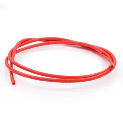 Tubo PTFE rojo de 1,9 × 4 mm para filamento de 1,75 mm – 1 m