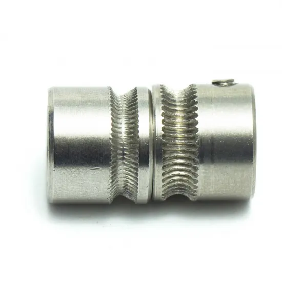 Engranaje tractor MK7 de acero inoxidable Ø8 mm para filamento de 1,75 mm y 3,00 mm