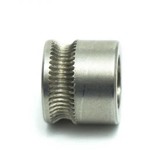 Engranaje tractor MK7 de acero inoxidable Ø8 mm para filamento de 1,75 mm y 3,00 mm