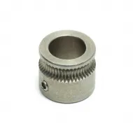 Engranaje tractor MK7 de acero inoxidable Ø8 mm para filamento de 1,75 mm y 3,00 mm