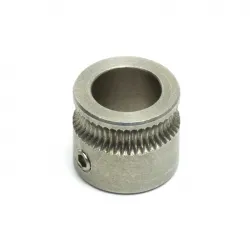 Engranaje tractor MK7 de acero inoxidable Ø8 mm para filamento de 1,75 mm y 3,00 mm