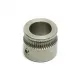 Engranaje tractor MK7 de acero inoxidable Ø8 mm para filamento de 1,75 mm y 3,00 mm
