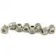 Polea extrusora MK de 36 dientes en acero inoxidable