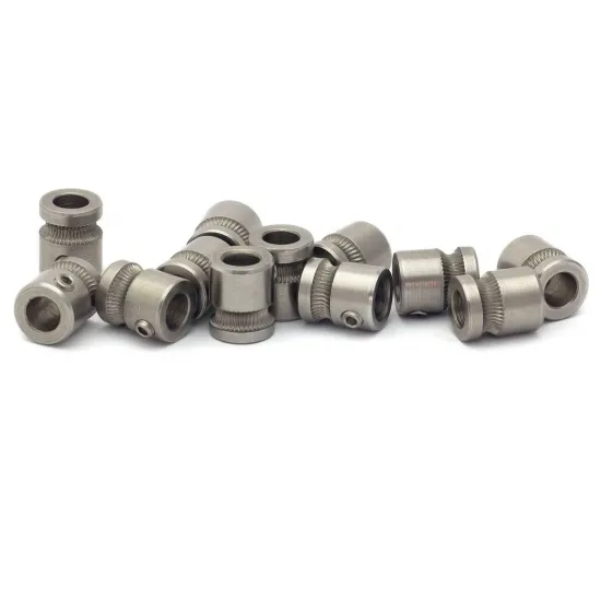 Polea Dentada MK8 para Filamento de 1,75 mm en Acero Inoxidable