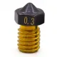 Boquilla V6 de Brass con recubrimiento exterior antiadherente - 0,3 mm