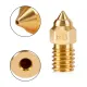 Boquilla de Brass M6 × 16,8 mm para Ender-5 S1, Ender-7 y Ender-3 V3 SE – 0,4 mm