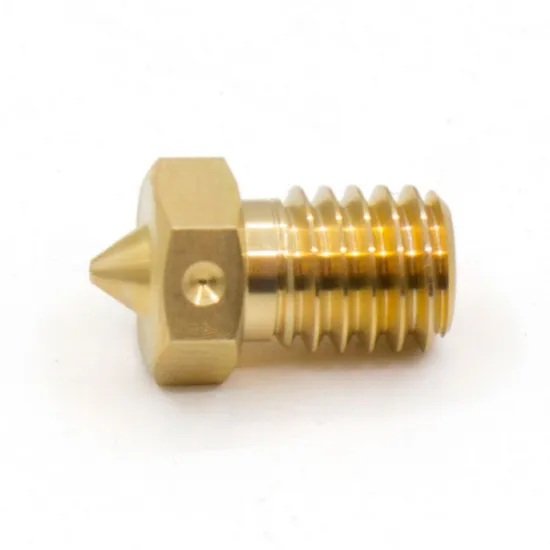 Boquilla Trianglelab V6 de Brass mecanizada por CNC para filamento de 1,75 mm - 0,25 mm