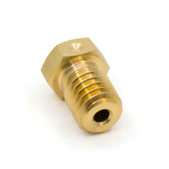 Nozzle - Boquilla de alta calidad para filamento 1.75mm - Tipo V6 - 0.1mm