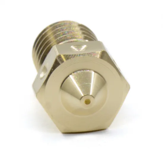 Boquilla Trianglelab V6 de Brass mecanizada por CNC para filamento de 1,75 mm - 0,5 mm