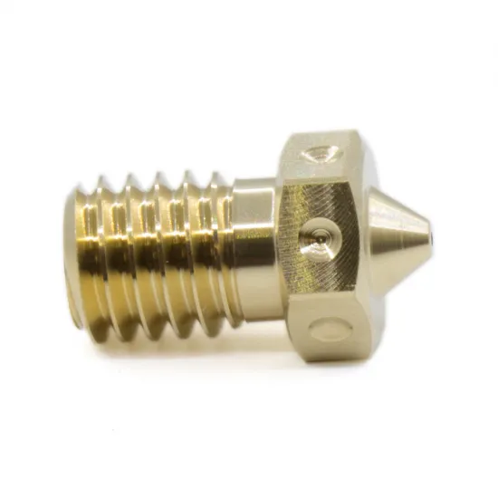Boquilla Trianglelab V6 de Brass mecanizada por CNC para filamento de 1,75 mm - 0,5 mm