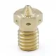 Boquilla Trianglelab V6 de Brass mecanizada por CNC para filamento de 1,75 mm - 0,5 mm