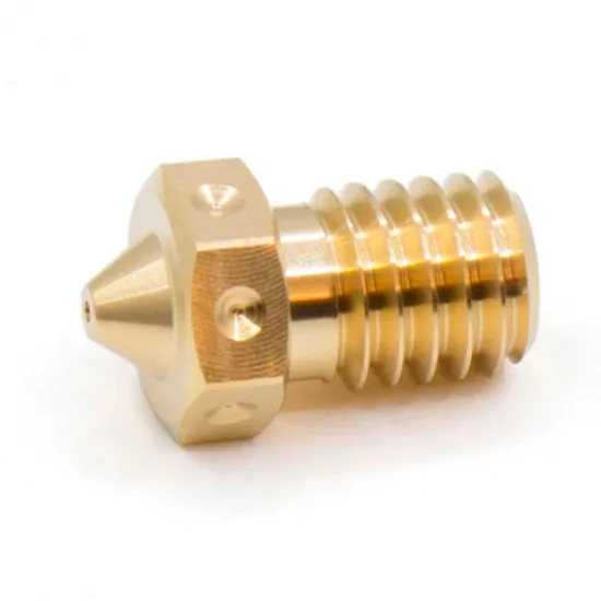 Boquilla Trianglelab V6 de Brass mecanizada por CNC para filamento de 1,75 mm - 0,6 mm