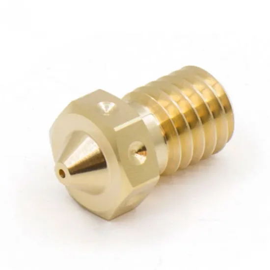 Boquilla Trianglelab V6 de Brass mecanizada por CNC para filamento de 1,75 mm - 0,6 mm