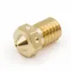 Boquilla Trianglelab V6 de Brass mecanizada por CNC para filamento de 1,75 mm - 0,6 mm