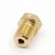 Boquilla Trianglelab V6 de Brass mecanizada por CNC para filamento de 1,75 mm - 0,6 mm