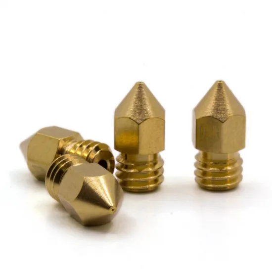 MK8 Brass nozzle M6 × 1 for 1.75 mm filament - 0.3 mm