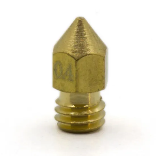 MK8 Brass nozzle M6 × 1 for 1.75 mm filament - 0.4 mm