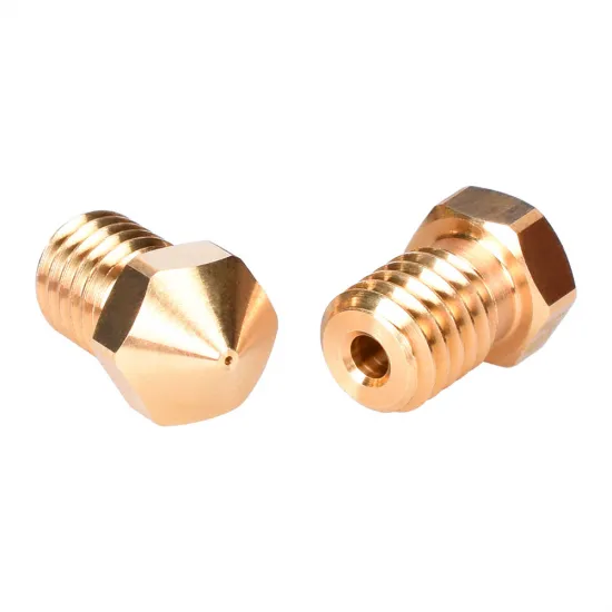 Boquilla Trianglelab T-V6 de Brass para filamento de 1,75 mm - 0,3 mm