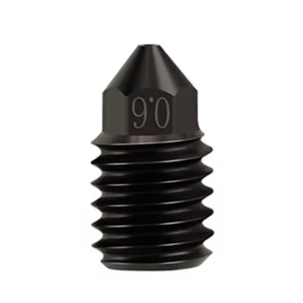 Boquilla TZ-V6 2.0 de acero endurecido marcada con salida nominal de 0,6 mm