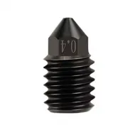 Boquilla TZ-V6 2.0 de acero endurecido DLC para filamento de 1,75 mm — 0,4 mm