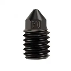 Boquilla TZ-V6 2.0 de acero endurecido DLC para filamento de 1,75 mm — 0,4 mm