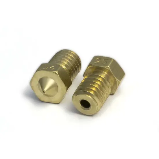 Boquilla para hotend V6 compatible con filamento de 1,75 mm (0,20 mm a 1,00 mm)