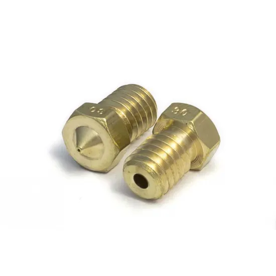 Boquilla para hotend V6 compatible con filamento de 1,75 mm (0,20 mm a 1,00 mm)