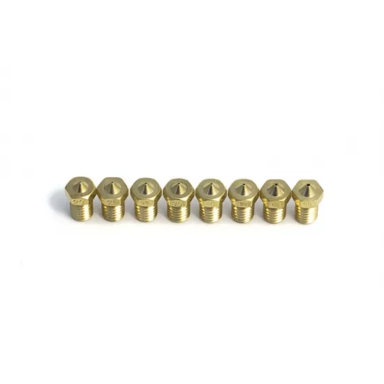 Boquilla para filamento de 3 mm – Varios diámetros de salida