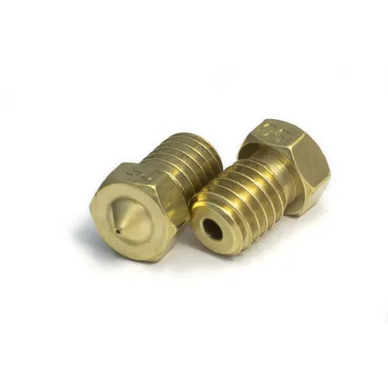 Boquilla para hotend V6 compatible con filamento de 1,75 mm (0,20 mm a 1,00 mm)