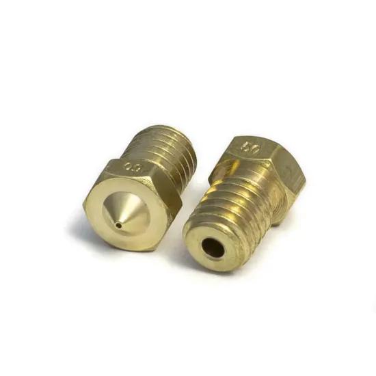 Boquilla para hotend V6 compatible con filamento de 1,75 mm (0,20 mm a 1,00 mm)