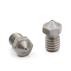 Boquilla V6 de acero inoxidable para filamento de 1,75 mm - 0,6 mm