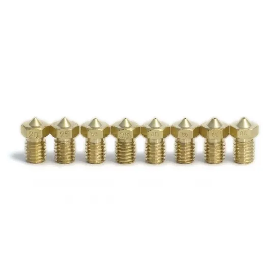Boquilla para filamento de 3 mm – Varios diámetros de salida
