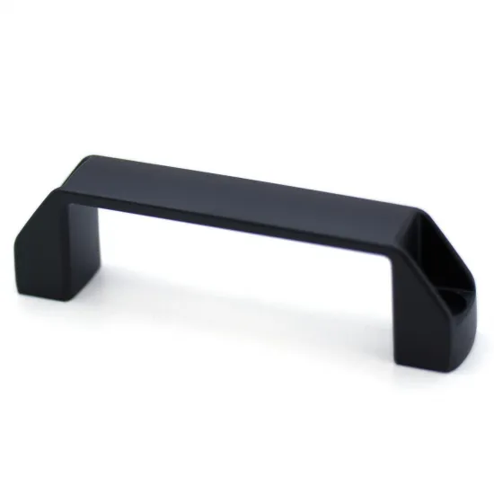 Asa de sujeción de aluminio, 120 mm entre orificios, Ø6,5 mm