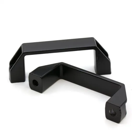 Asa de sujeción de aluminio – 90 mm entre orificios, Ø6,5 mm