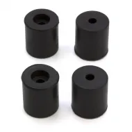 Separador de silicona para cama caliente – 18 × Ø16 mm, paso Ø4 mm