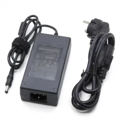 Adaptador de corriente 12 V 5 A 60 W con entrada 100-240 V AC y cable de red