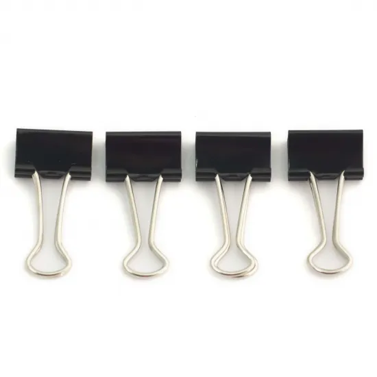 Juego de 4 pinzas metálicas reversibles para fijación de cama caliente
