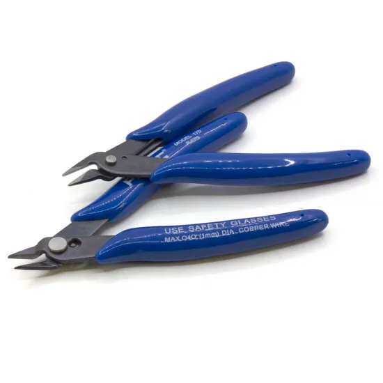 Alicate de corte al ras PLATO 170 para filamento y cobre hasta Ø1 mm
