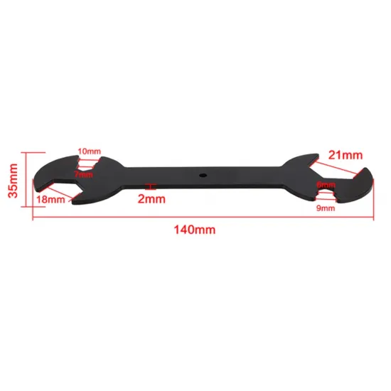 Llave Múltiple para impresora 3D - cambio de boquillas - sujeción bloque calefactor